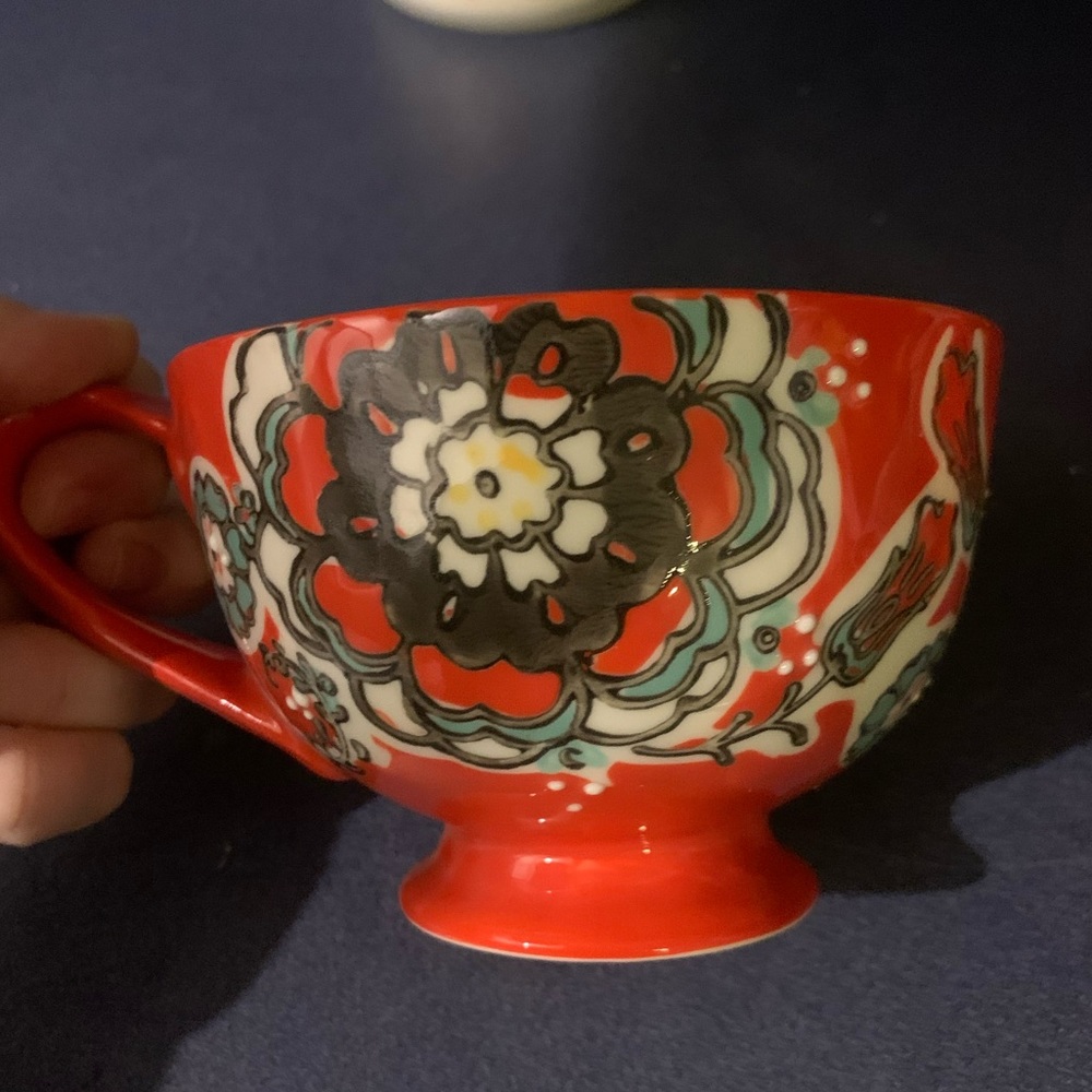 Anthropologie Oversized Mug/Tea Cup